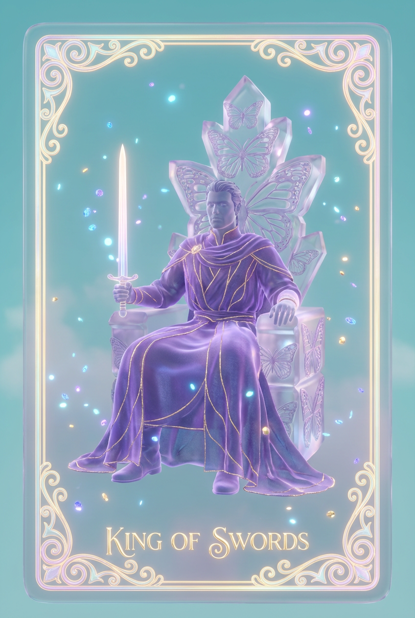 King of Swords Tarot Card