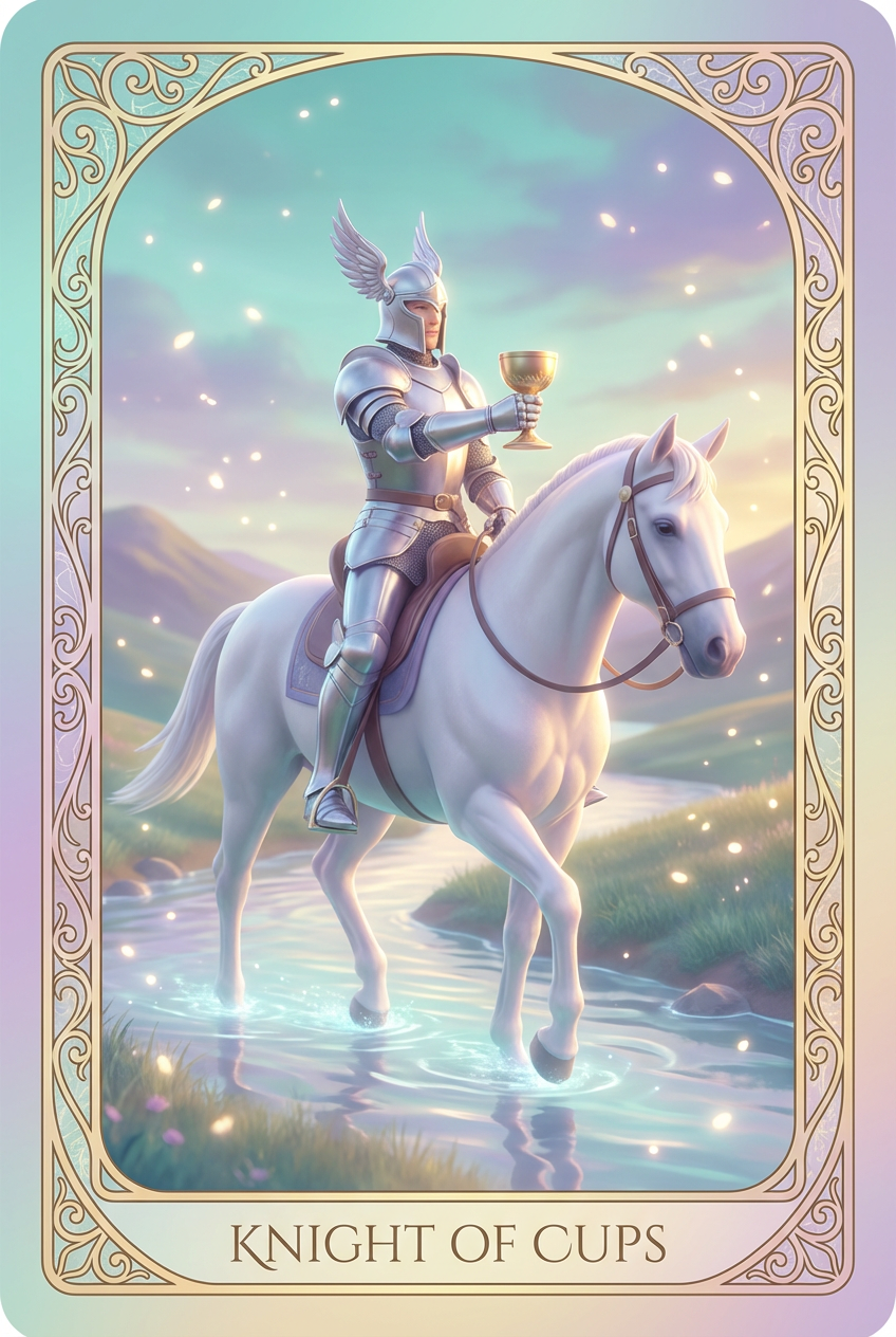 Knight of Cups Tarot Card