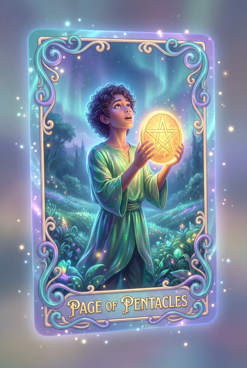 Page of Pentacles Tarot Card
